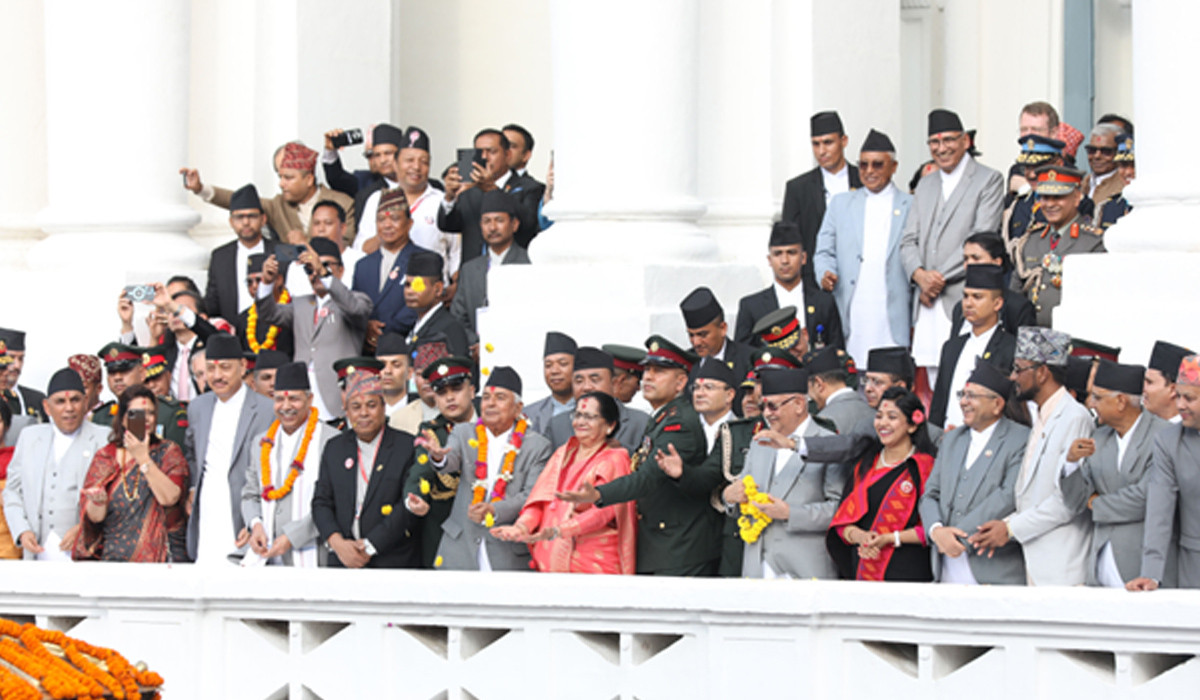 राष्ट्रपतिद्वारा इन्द्रजात्रा अवलोकन