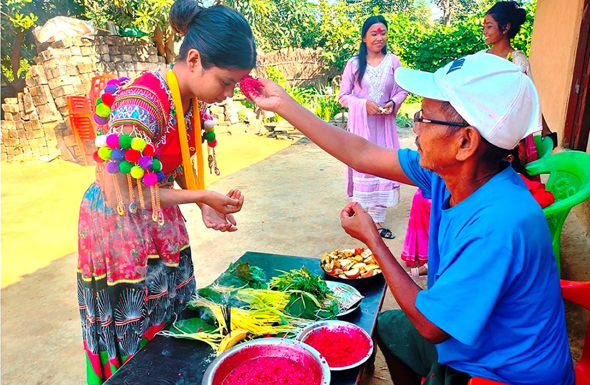 पापाङ्कुशा एकादशीः मान्यजनबाट टीका र जमरा लगाउने क्रम जारी, व्रत गरिँदै