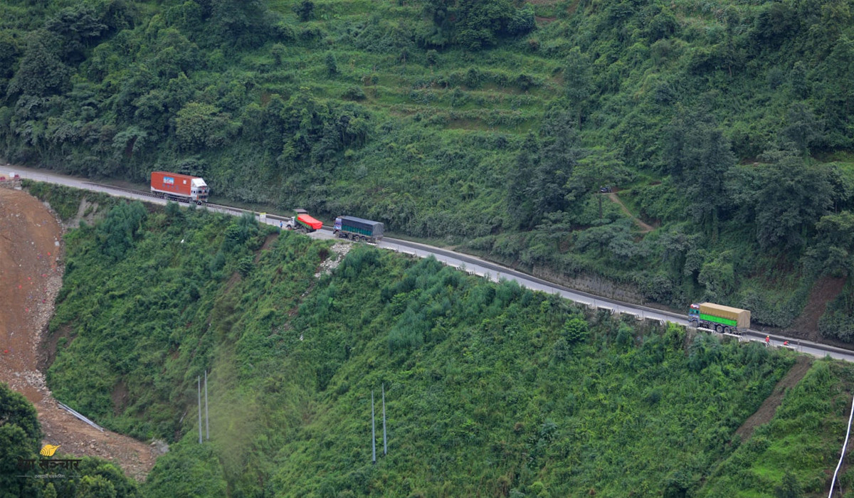 आजबाट नागढुङगा सडक एक साताका लागि दिनमा आंशिक रुपमा बन्द हुने