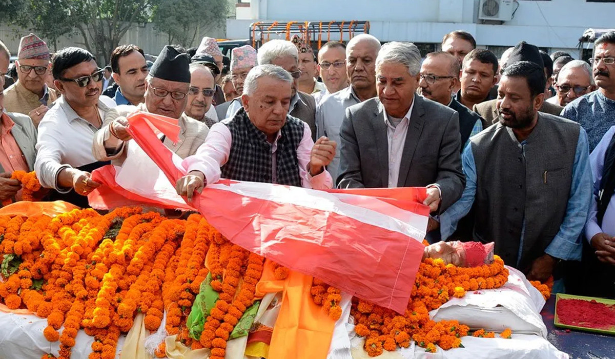 कांग्रेसद्वारा नेता सिंहको निधनप्रति शोक प्रस्ताव पारित