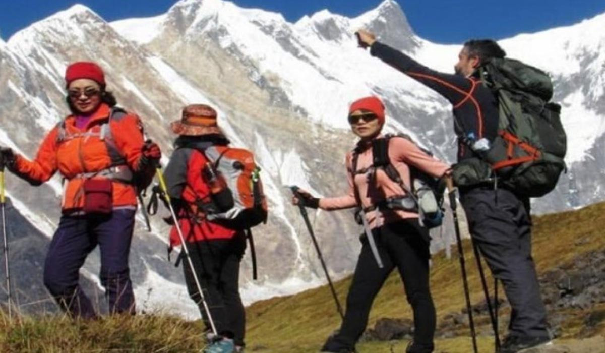 अक्टोबर महिनामा एक लाख २८ हजारभन्दा बढी पर्यटकले गरे नेपाल भ्रमण