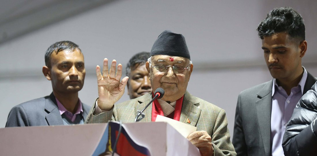 आयोगलाई दिएको ओलीको बयानका अंश सार्वजनिक, बस्नेतले गरे फेसबुकमार्फत खुलासा