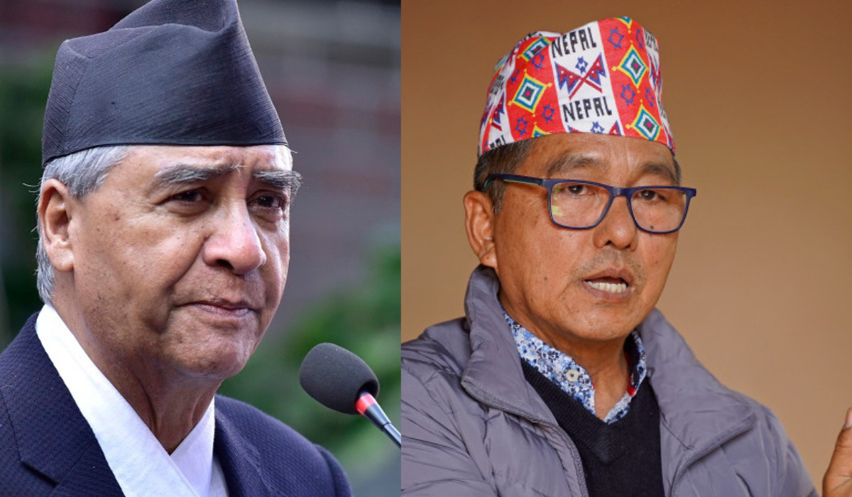 लिङ्देन र देउवाबीच राजनीतिक भेटवार्ता