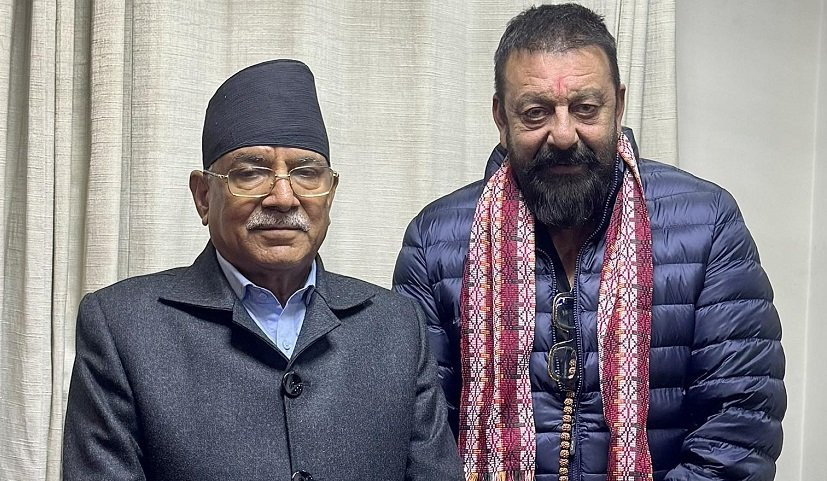 सञ्जय दत्तसँगको भेट रमाइलो र अविस्मरणीय : प्रचण्ड