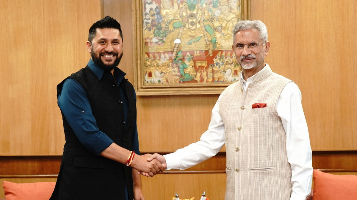 रास्वपा सभापति लामिछाने र भारतीय विदेशमन्त्री जयशंकरबीच दिल्लीमा भेटवार्ता