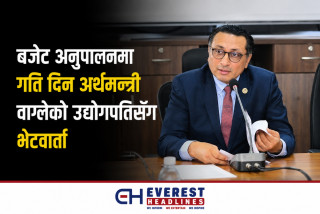 बजेट अनुपालनमा गति दिन अर्थमन्त्री वाग्लेको उद्योगपतिसँग भेटवार्ता