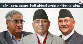 ओली, देउवा, दाहालका निजी सचिवको सम्पत्ति छानबिनमा अख्तियार
