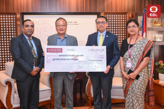 भोटेकोशी बाढी प्रभावितका लागि एभरेष्ट बैंकद्वारा रु. ३ करोड ११ लाख भन्दा बढी सहयोग